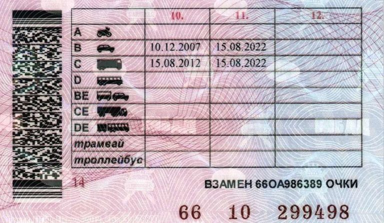 Категория e какие машины